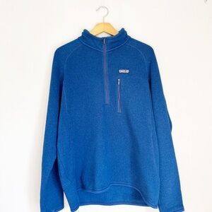 Men's BluePatagonia  Half-Zip better Sweater